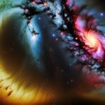 Тёмная материя - это гипотетическая форма материи, которая не взаимодействует с электромагнитным излучением и потому не излучает, не поглощает и не отражает свет. Она получила своё название из-за того, что она не излучает свет и не может быть обнаружена прямыми наблюдениями.